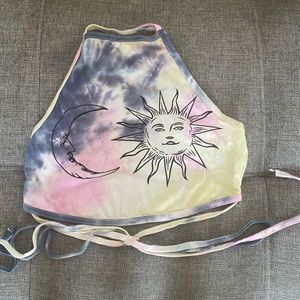 Tie-Dye Open Back Tank